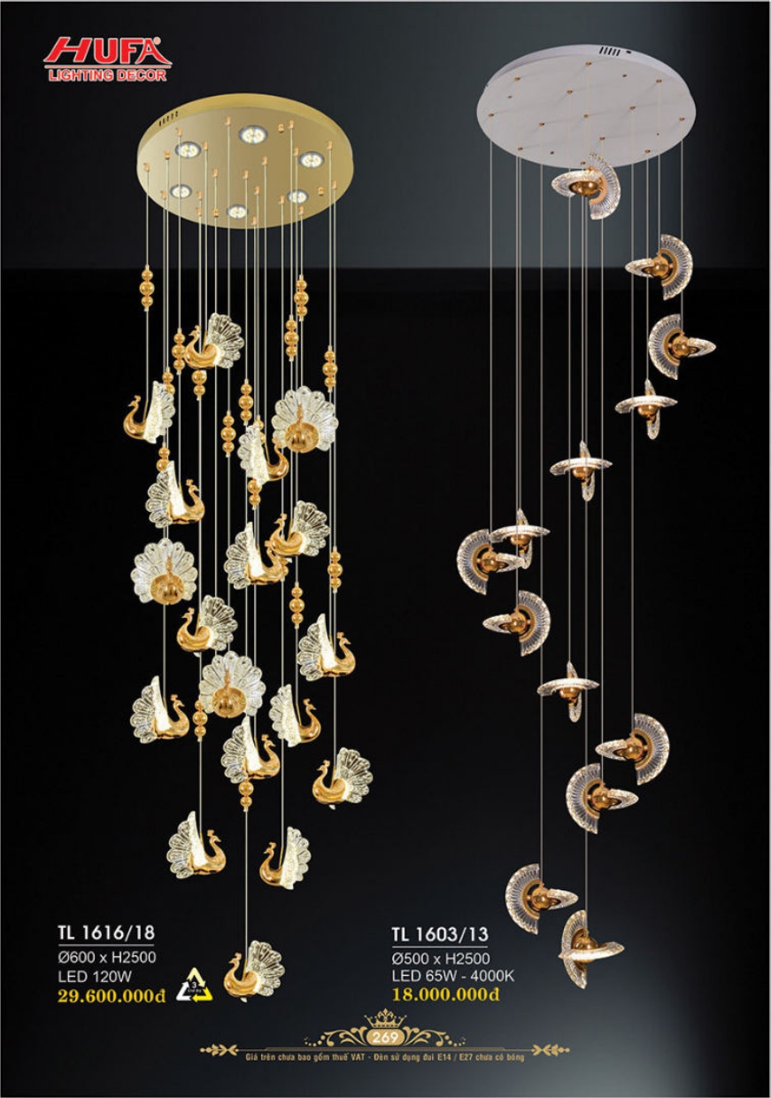 Bảng giá đèn trang trí HUFA